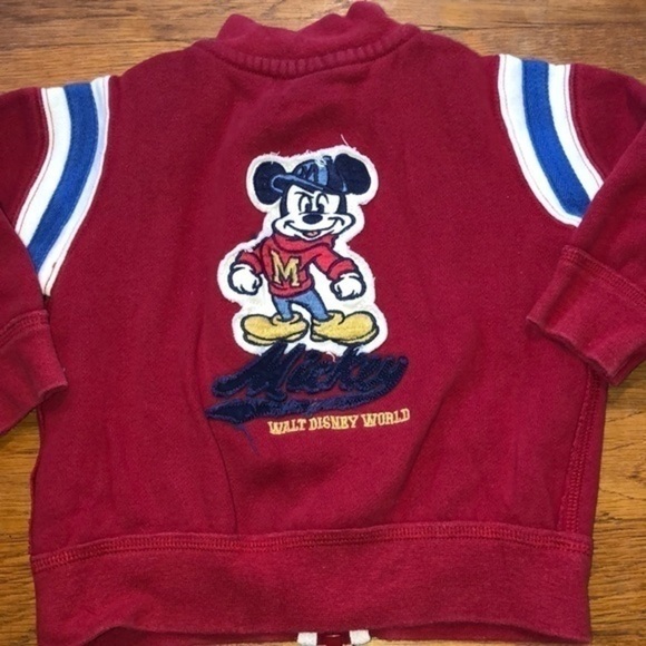 Disney Mickey zip up sweatshirt size 18 months - Picture 2 of 3
